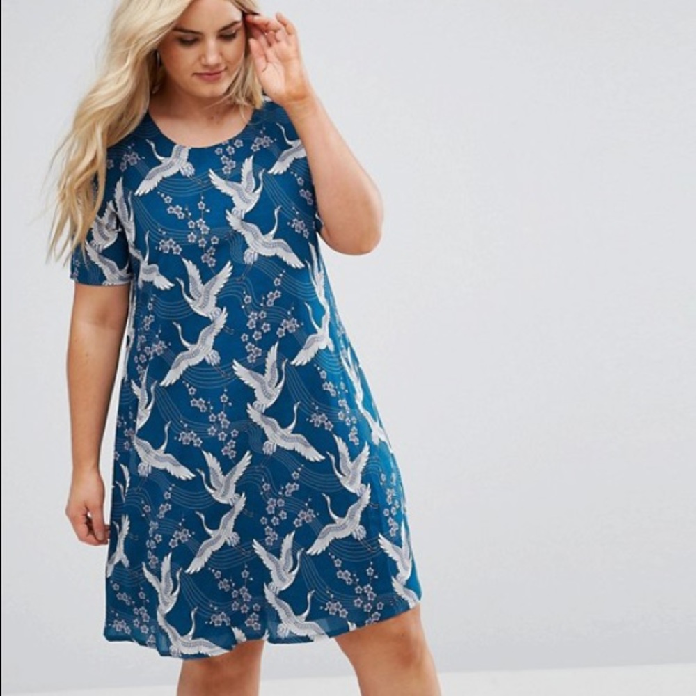 (ASOS) Alice & You • Bird Print Dress